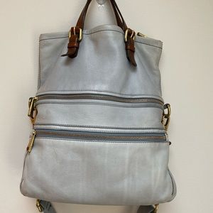 Fossil fold over explorer bag